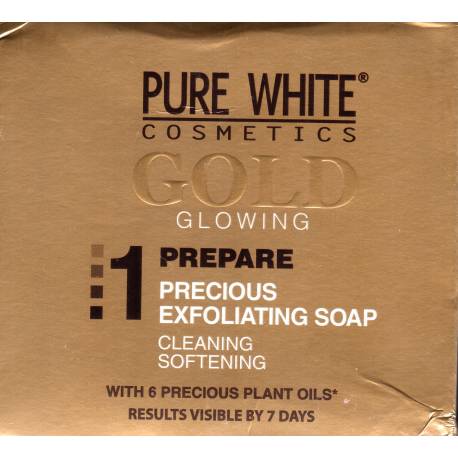 pure white Gold savon 