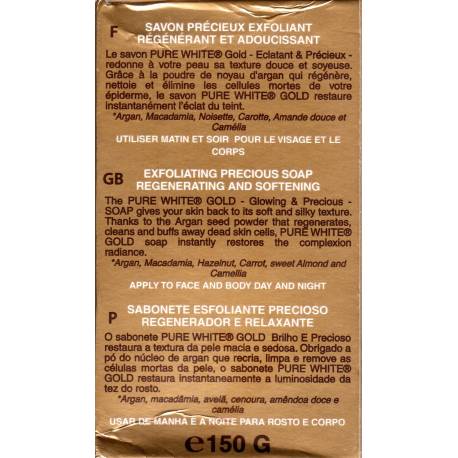 pure white Gold savon 