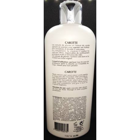 Pr. Françoise Bedon Paris Lait éclaircissant Carotte