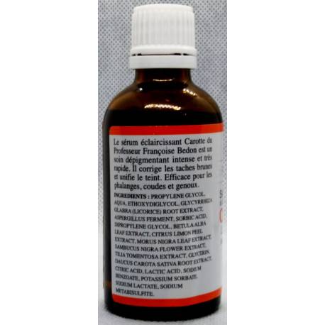 Pr. Françoise Bedon Paris Royal Sérum éclaircissant Carotte