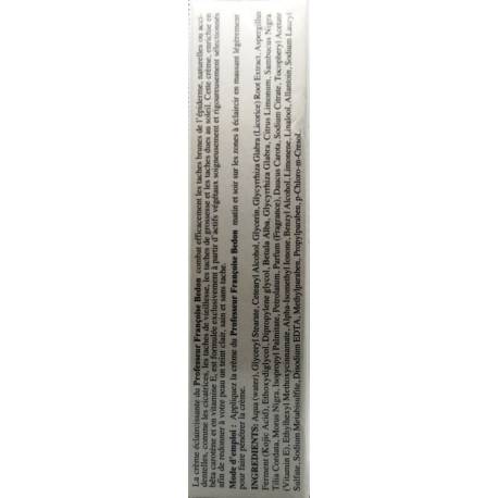 Pr. Françoise Bedon Paris Crème éclaircissante Carotte