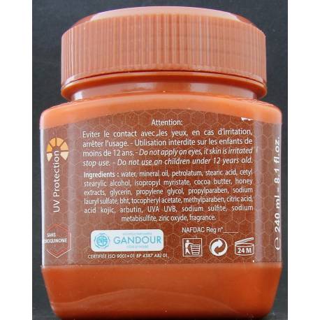 bronz tone crème beurre de cacao & extraits de miel bronz tone crème beurre de cacao & extraits de miel