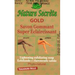 nature secrète gold savon gommant  2