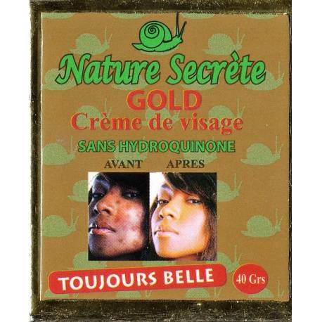 nature secrète gold crème de vissage 