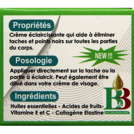 Là Là Là crème super éclaircissante