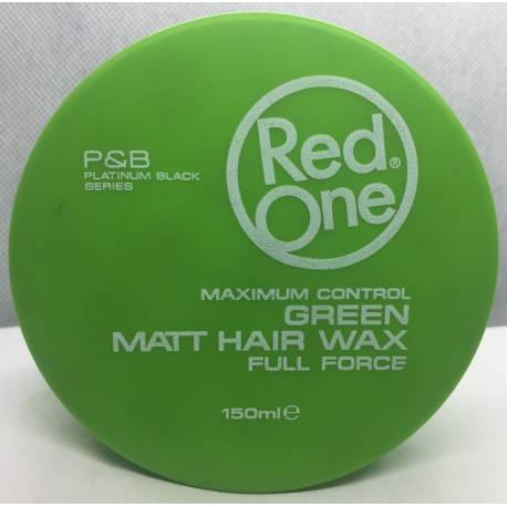 GREEN MATT HAIR WAX