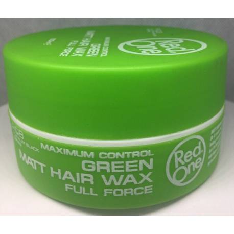 GREEN MATT HAIR WAX