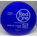 Red One blue aqua hair wax