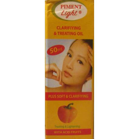 piment doux huile traitant super éclaircissant 