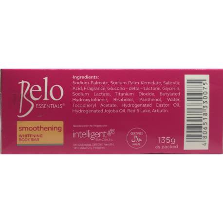 Belo essentials lissage lotion corporelle éclaicissante