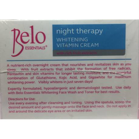 Belo Essentials Thérapie Crème éclaircissante Belo Essentials Thérapie Crème éclaircissante