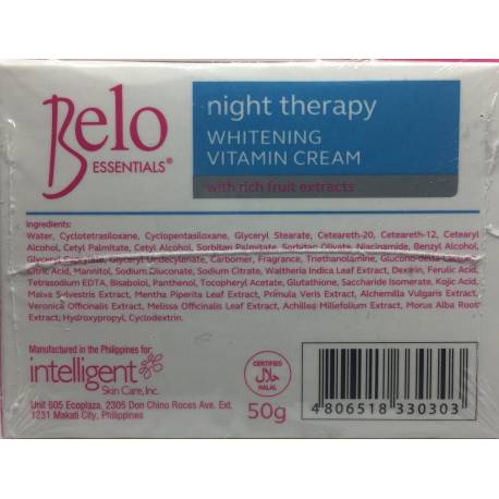 Belo Essentials Thérapie Crème éclaircissante Belo Essentials Thérapie Crème éclaircissante