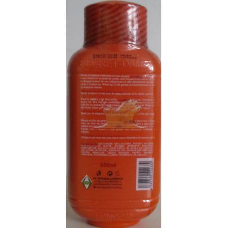 secret dame carotte lait corporel