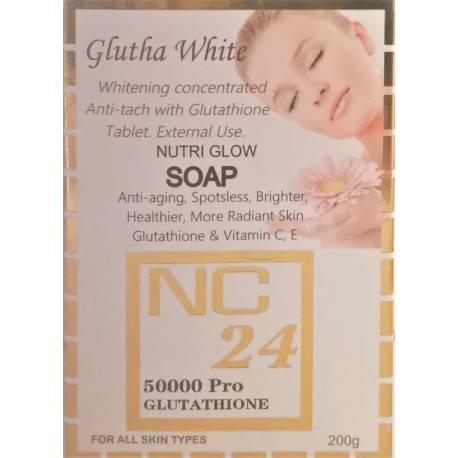 nc24 50000 pro glutathione savon