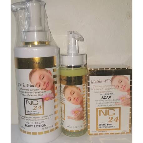 nc24 50000 pro glutathione savon