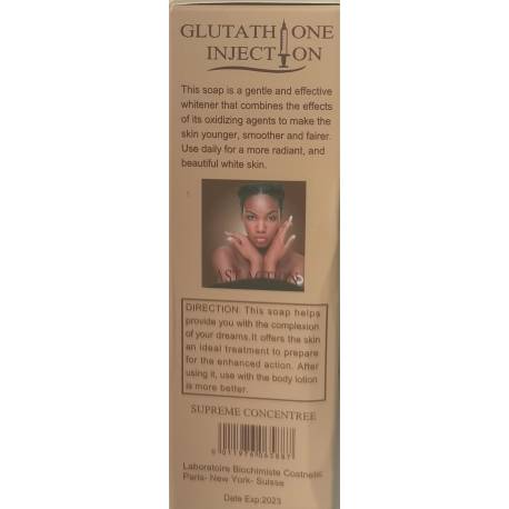 glutathione injection supreme concentre savon