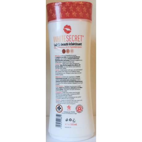 white secret lait de beauté...