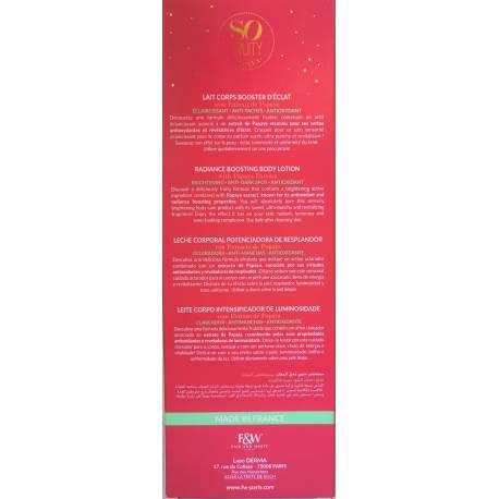 fair and white lait booster d'éclat