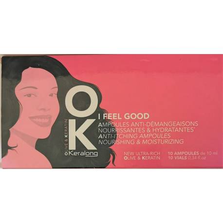  keralong ok ampoules anti-démangeaison