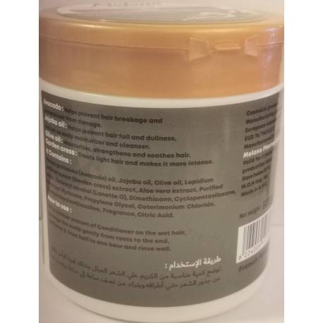 melano masque après shampooing