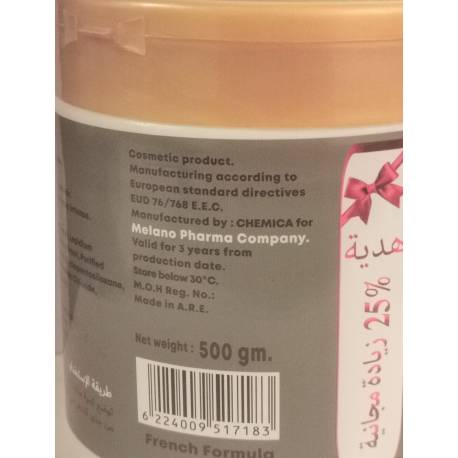 melano masque après shampooing