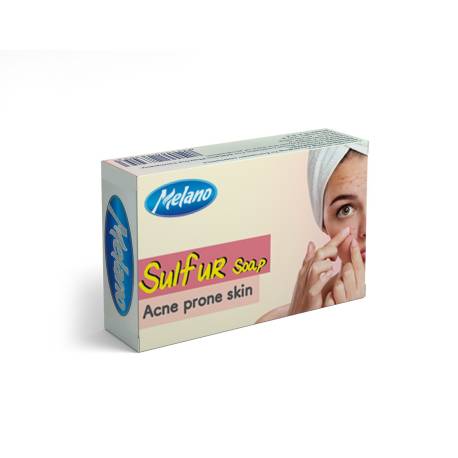 melano pharma savon au sulfur peau sujette a l'acne