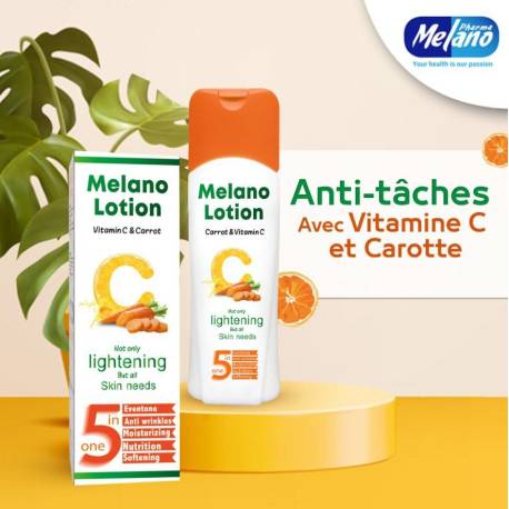 melano lait a la carrotte et vitamine c