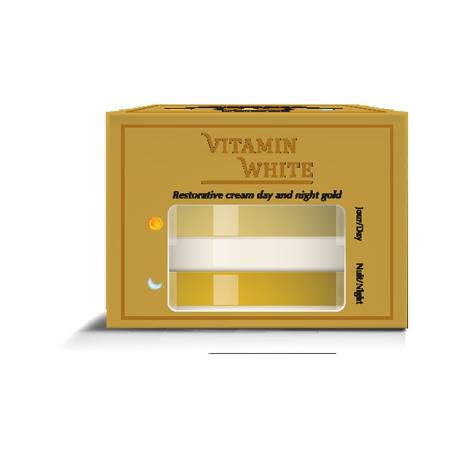 Vitamin white crème réparatrice jour au gold 