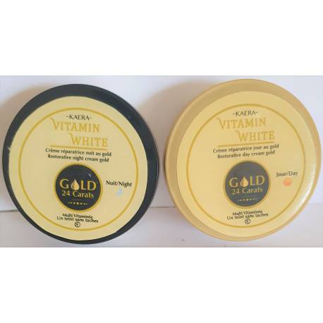 Vitamin white crème réparatrice jour au gold  Vitamin white crème réparatrice jour au gold