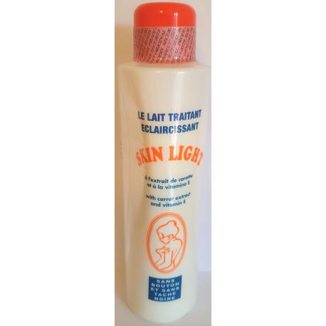 SKIN LIGHT le lait traitant eclaircissant