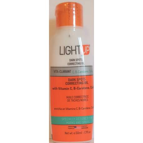 Light up dark spot correcting oil