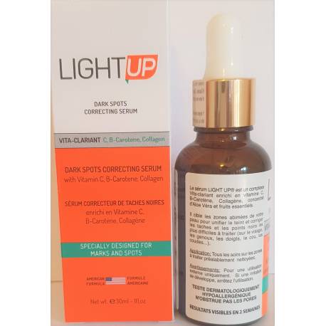 Light up sérum correcteur de taches noires  Light up sérum correcteur de taches noires