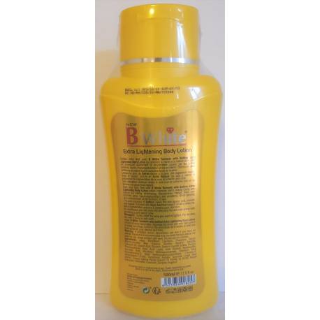 B white lait avec du safran curcuma éclaircissant