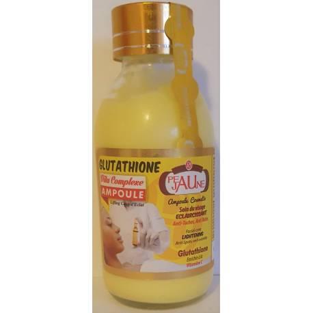 Peau jaune glutathione vita ampoule