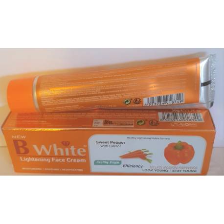 B white créme éclaircissante pour le visage 