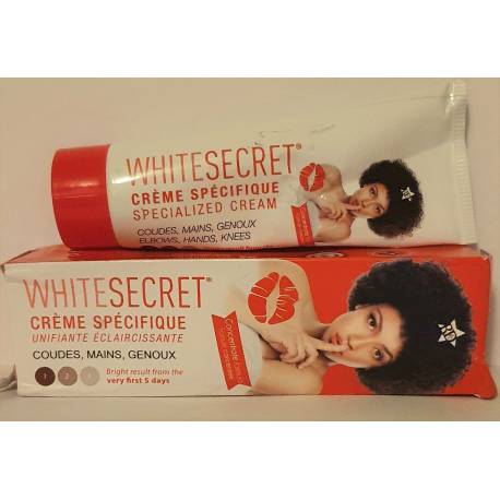 white secret crème spécifique