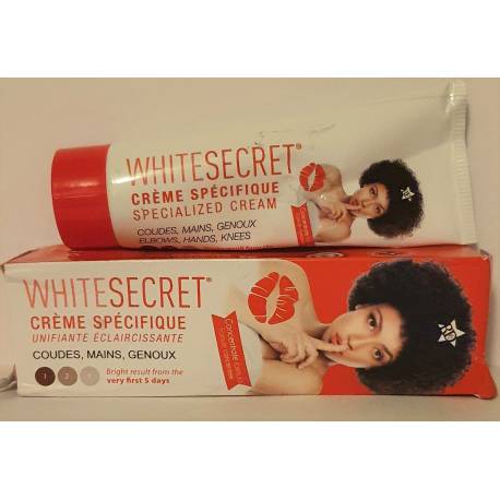 white secret crème spécifique