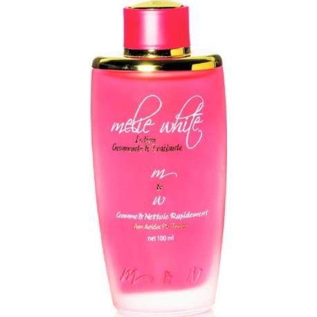 melie white lotion gommante et traitante