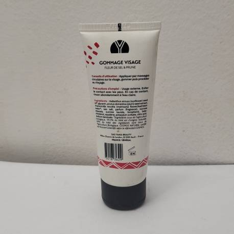 Gommage visage prune et sel pour...