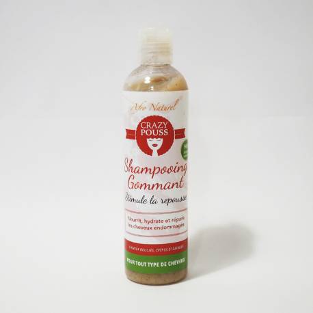 Crazy Pouss – Shampooing Gommant à l’Huile de Chanvre