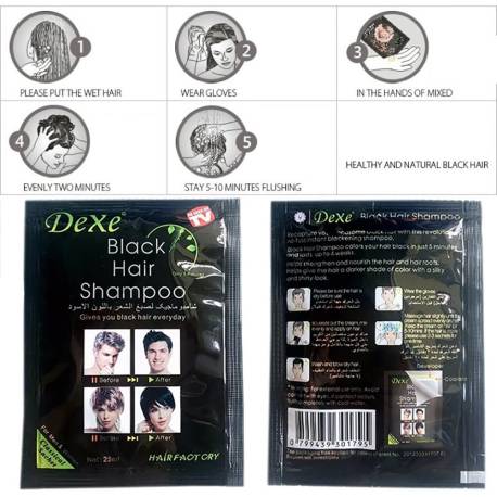 Dex black hair shampoo
