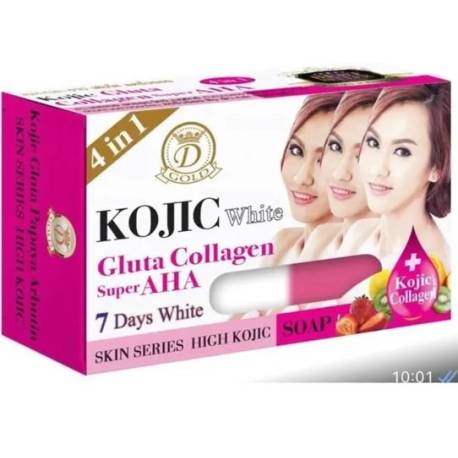 kojic white savon gluta collagéne super AHA